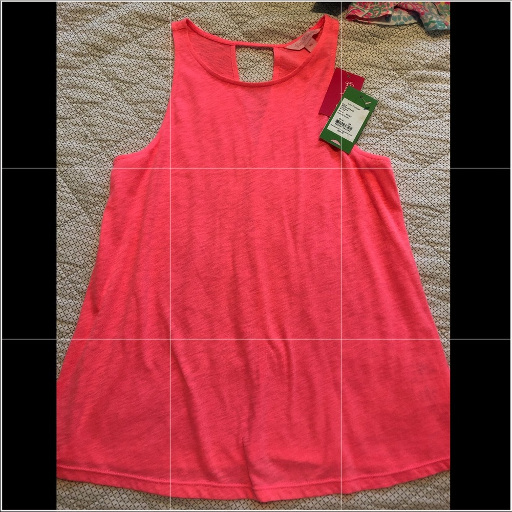 Lilly Pulitzer rexi top coral